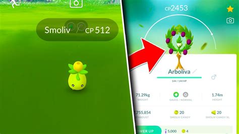 pokemon go smoliv evolution|Smoliv